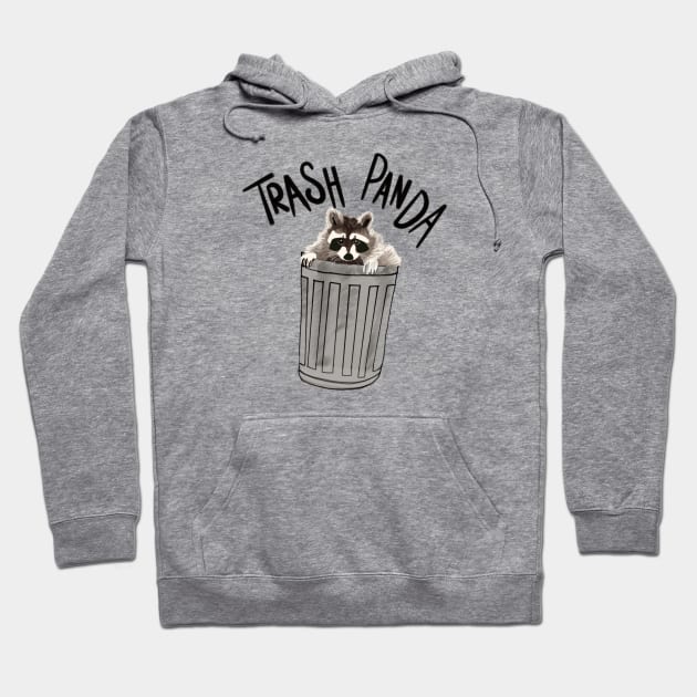 Trash Panda Hoodie by NowTheWeather